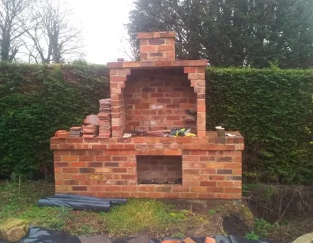 Barbecue con forno
