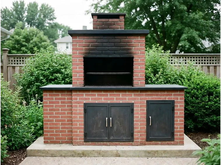 barbecue in muratura