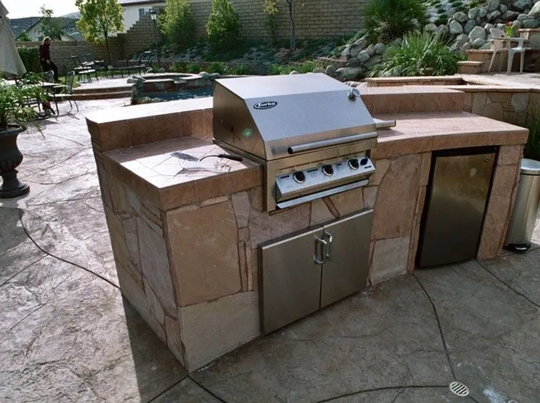 Barbecue a gas