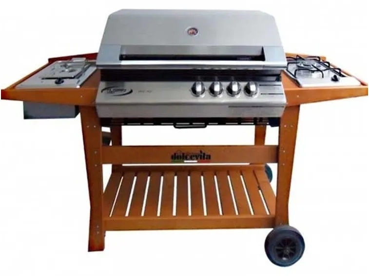 Barbecue in pietra lavica