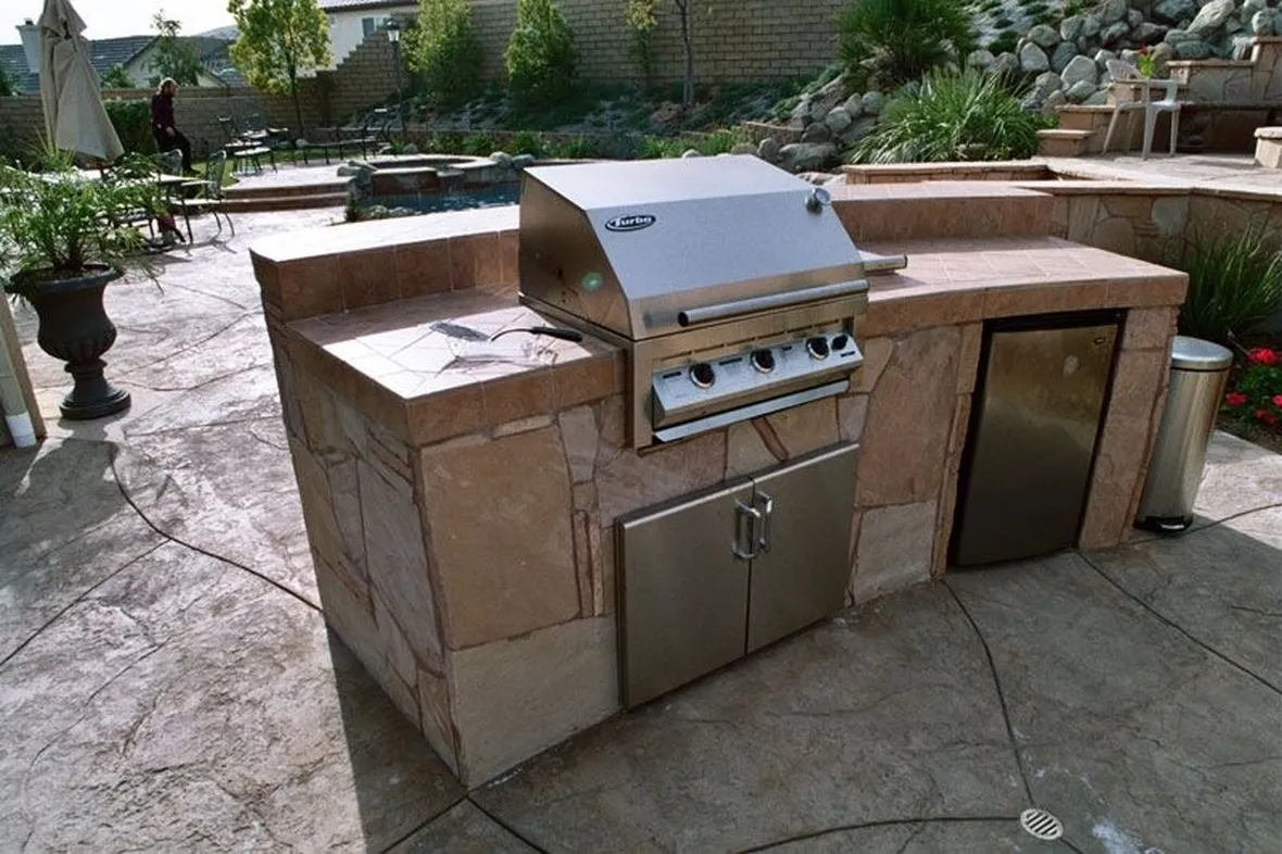 Barbecue a gas