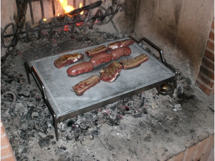 Griglia in pietra ollare