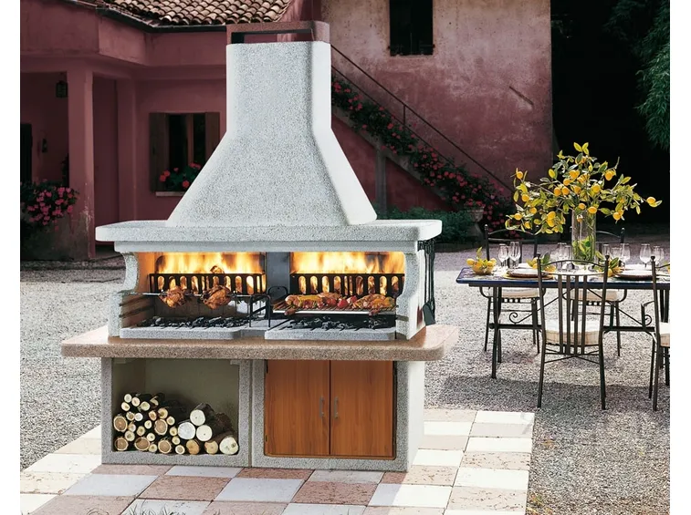 Barbecue prefabbricato