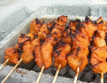 pollo barbecue.