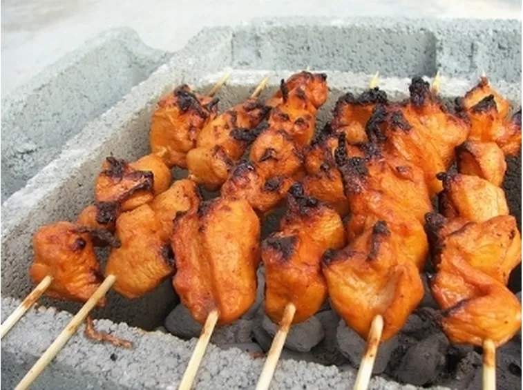 pollo barbecue.