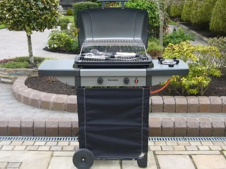 barbecue a gas