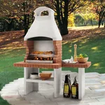 barbecue in pietra e mattoni