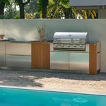 Perché la pulizia di fine stagione conta, e quando conviene farla (foto Barbecue Aster Cucine Outdoor lineare)
