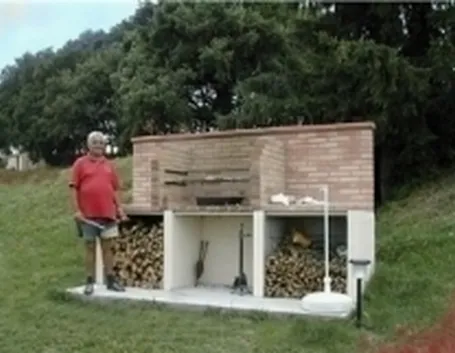barbecue in giardino