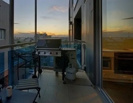 Esempio di barbecue da balcone