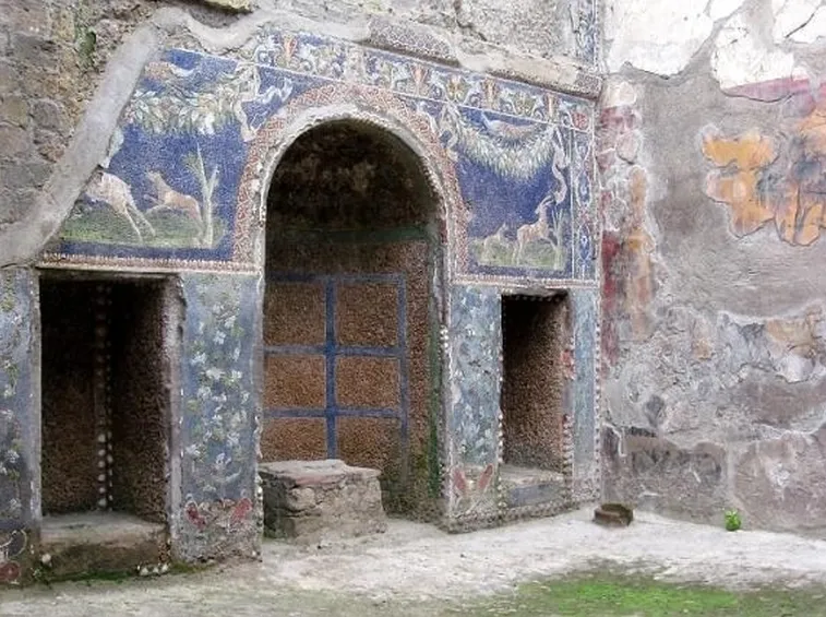 Scavi di Ercolano: il ninfeo della 