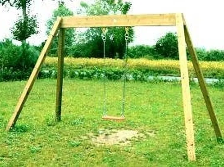 Come fissare altalene in legno 