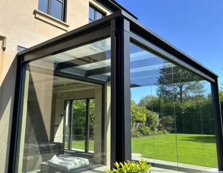 Copertura per veranda in legno