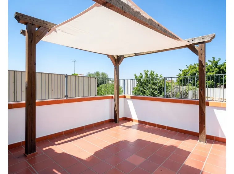 struttura in legno per terrazzo