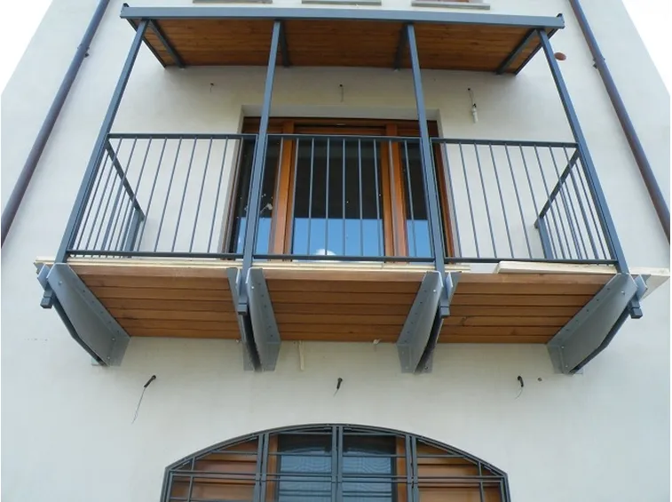 copertura balcone Bertero Mario