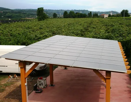 Coperture per tettoie
