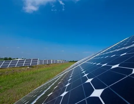 Esempio di impianto fotovoltaico.