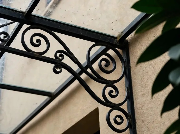 pensiline ferro giardino