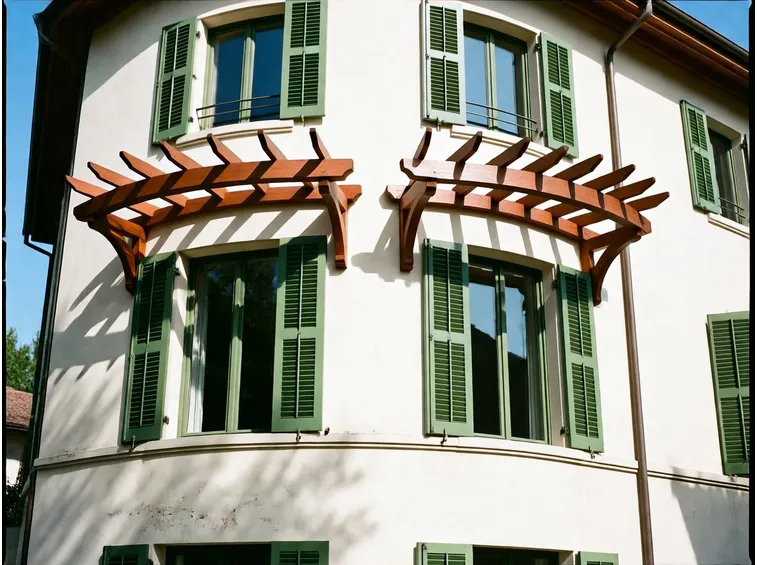 Pensiline in legno