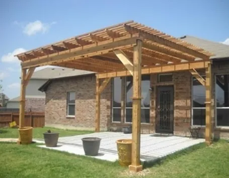 pergolato in legno
