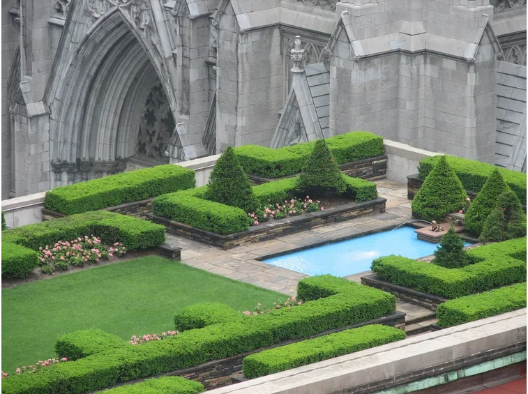 il tetto da giardino per la zona relax