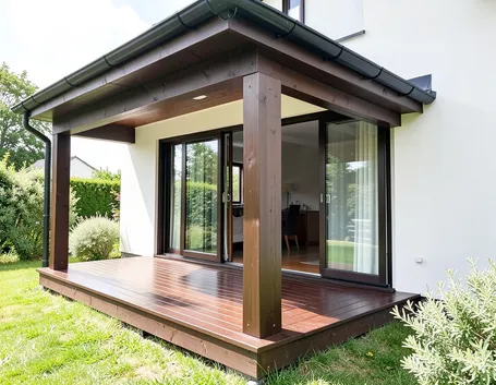 Veranda in legno