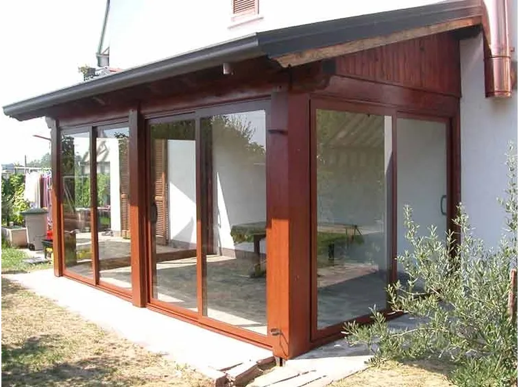 Veranda in legno