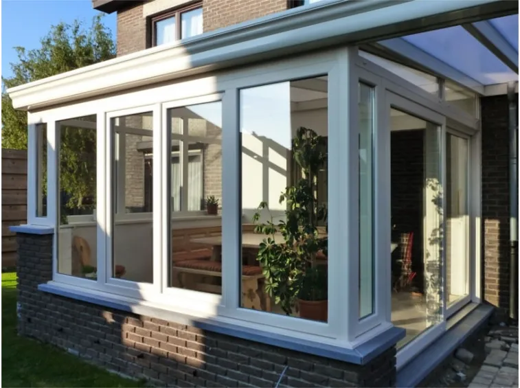 Veranda in alluminio