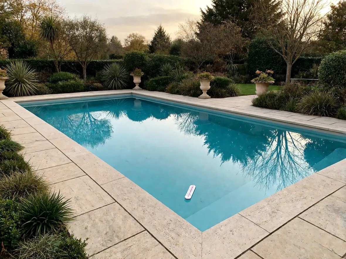 Quando chiudere la piscina: la soglia dei 15 °C e i tempi per zona