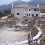 costruzione piscina.