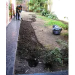 Inizio lavori piccolo giardino