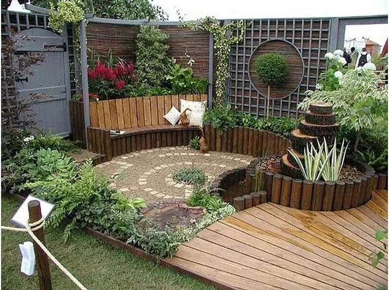 Bellissimo piccolo giardino
