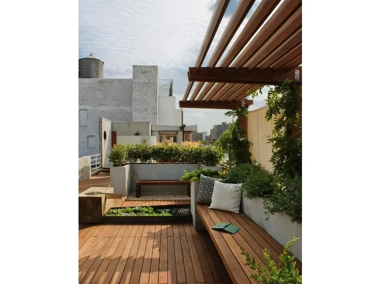 Piccolo giardino in terrazzo