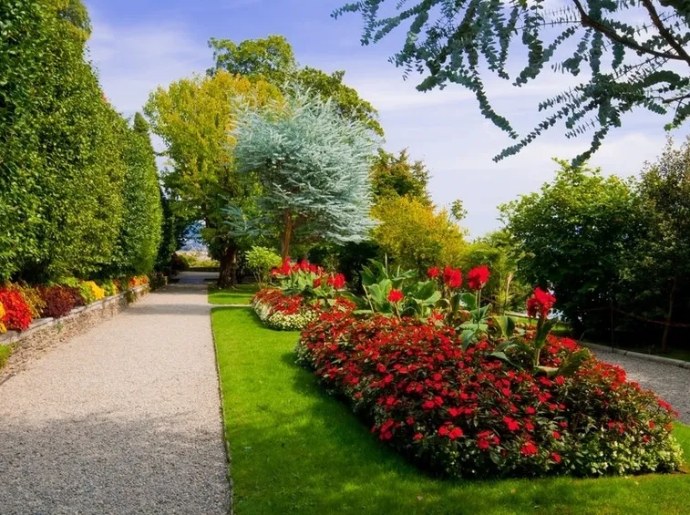Un esempio di giardino fiorito all'inglese
