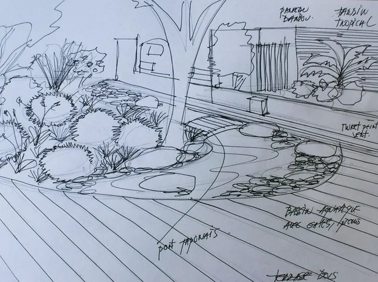 progettazione giardini in tarrazza