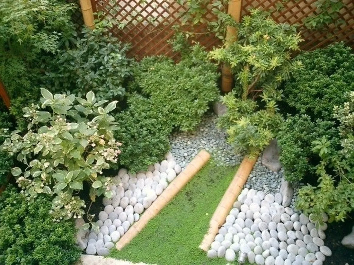 esempio di giardino in terrazza