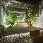 giardino interno lussuoso