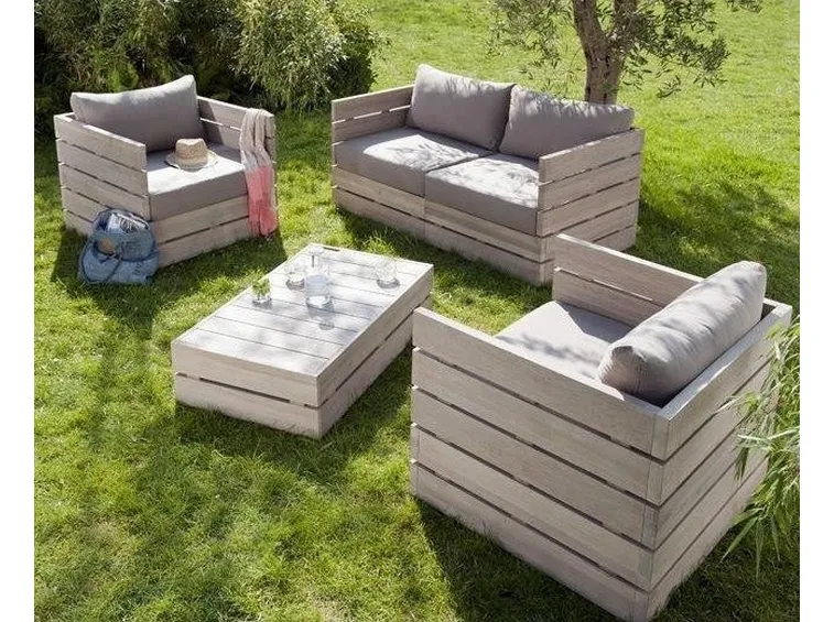 Arredamento pallets giardino