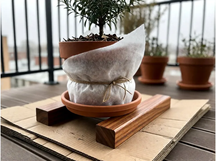 Come avvolgere vaso e pianta passo dopo passo