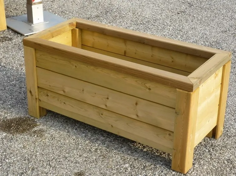 Fioriera in legno fai da te