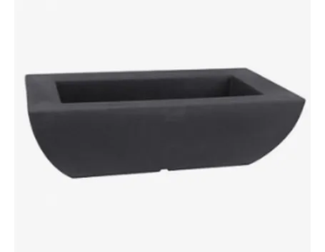 Esempio di fioriera in plastica rotazionale