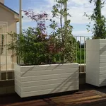 fioriera terrazzo bianca
