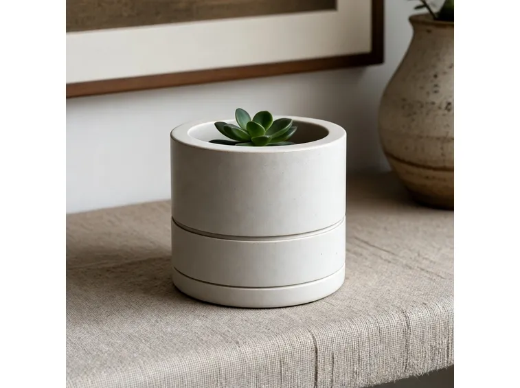 Esempio di vaso in resina