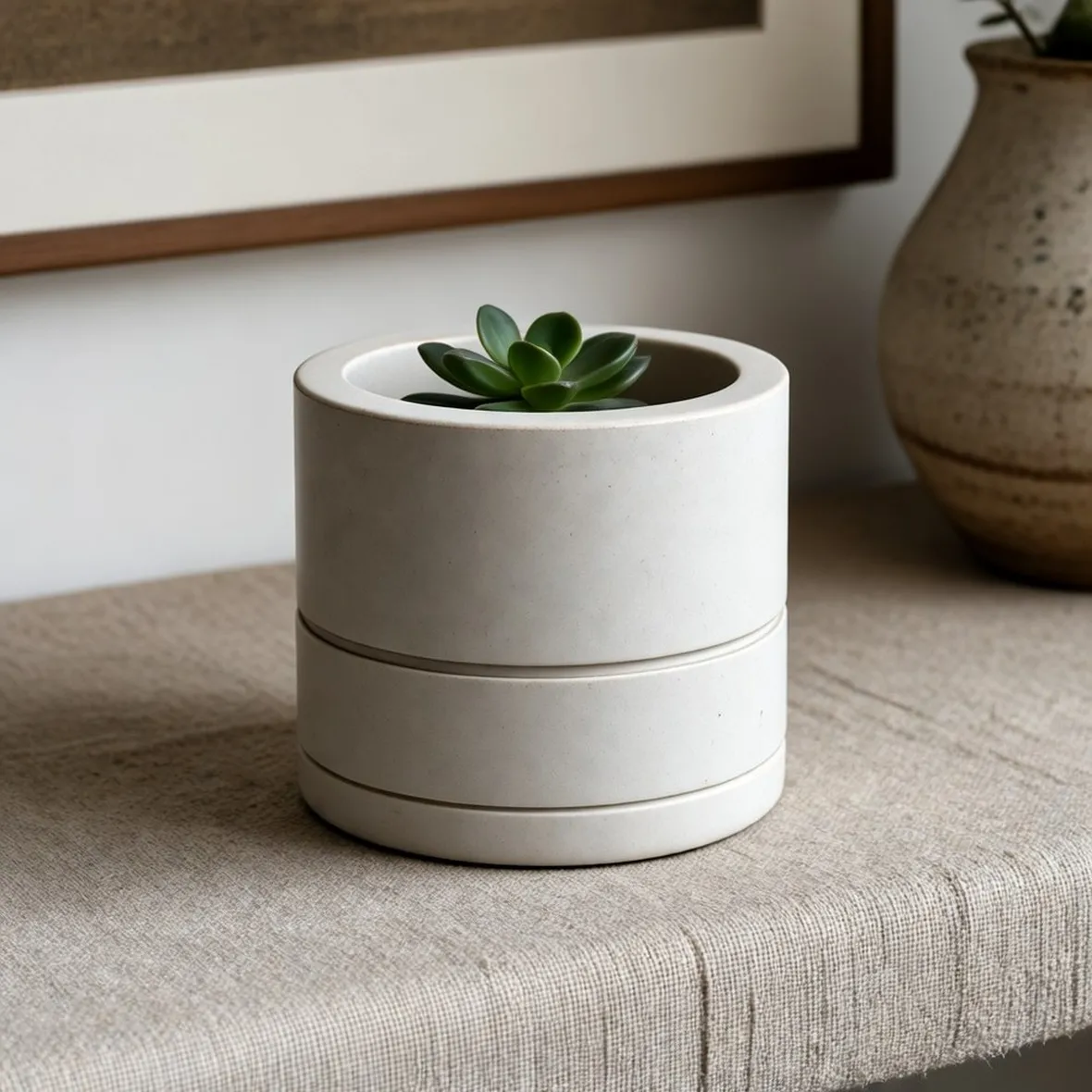 Esempio di vaso in resina