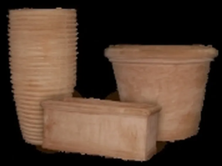 Esempio di vasi in terracotta di divese forme