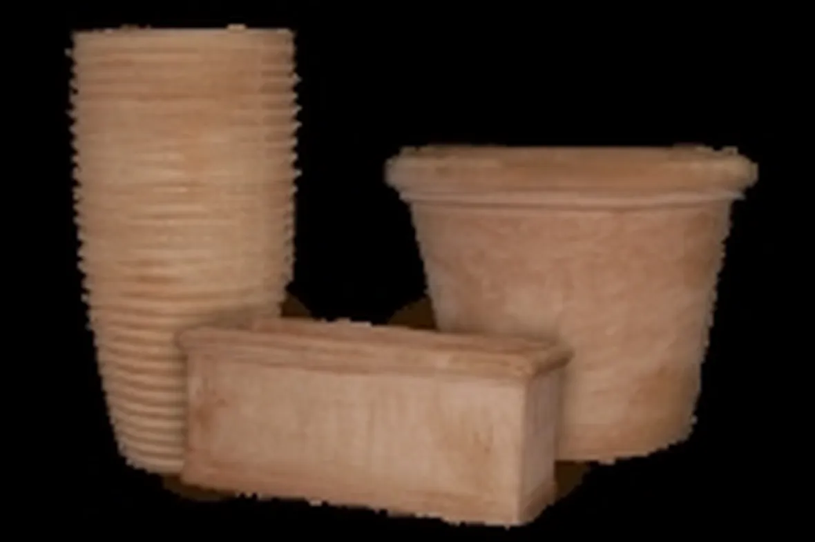 Esempio di vasi in terracotta di divese forme