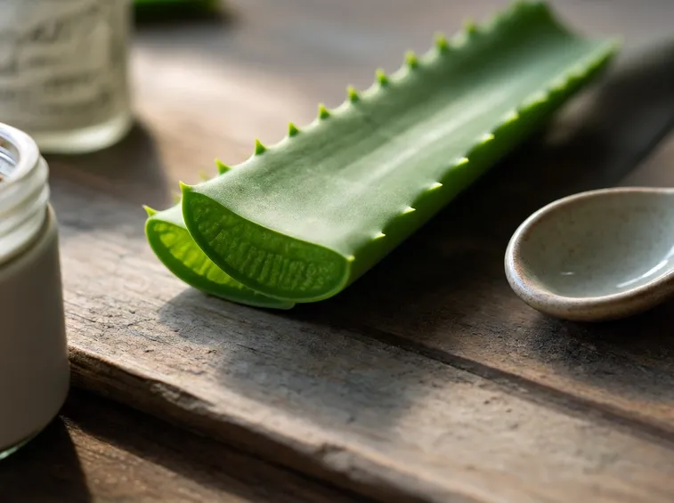 Foglie di Aloe Barbadensis