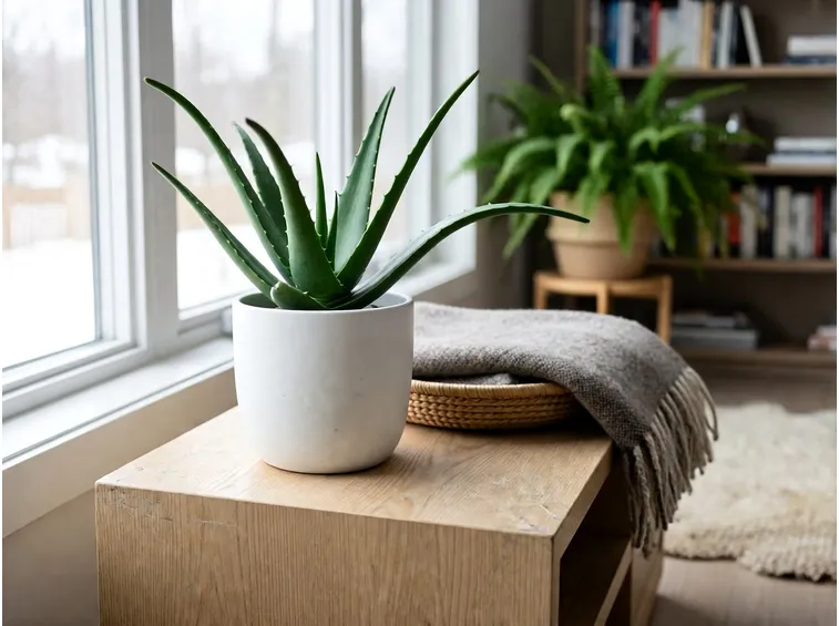 Portare l'aloe in casa: dove sistemare il vaso e a quale temperatura