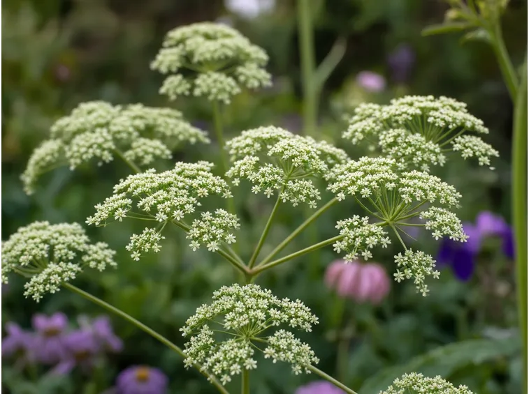 infiorescenze angelica