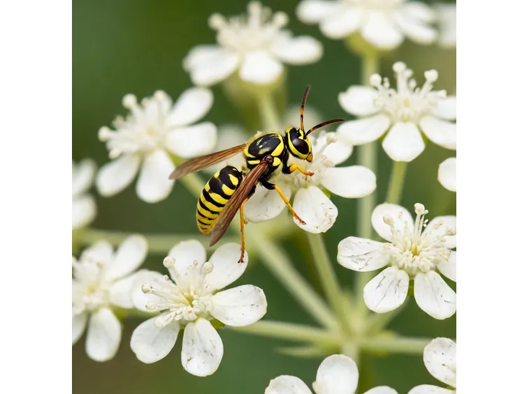 ape su fiore angelica